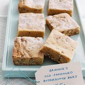 Grannie's Old-Fashioned Butterscotch Bars