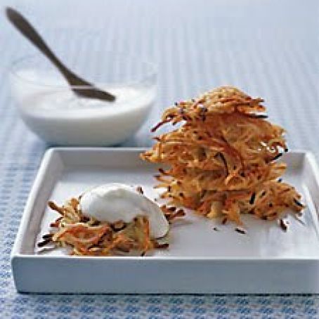 Carrot-and-Potato Latkes