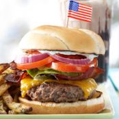 All-American Bacon Cheeseburgers