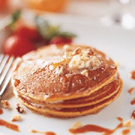 Pumpkin-Walnut Flapjacks