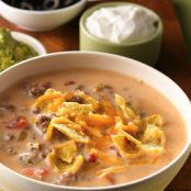 Beefy Nacho Soup