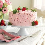 Strawberry-Lemonade Layer Cake