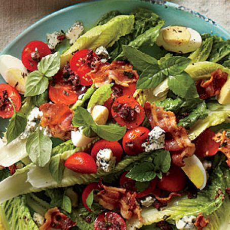 BLT Salad with Olive Vinaigrette