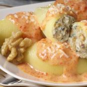 Gorgonzola-Walnut Stuffed Shells