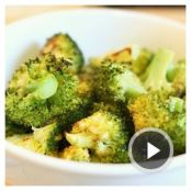 Roasted Garlic Lemon Broccoli