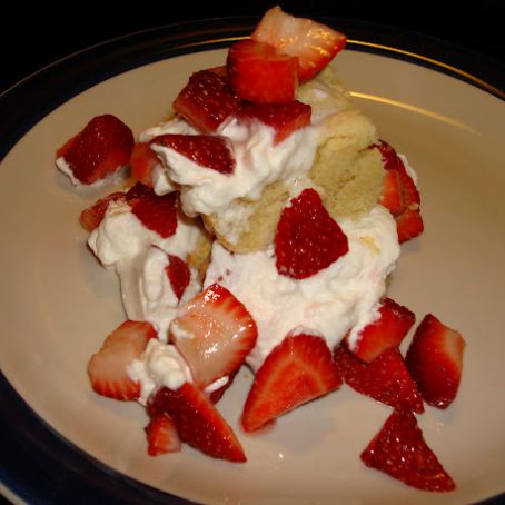 Homemade Strawberry Shortcake