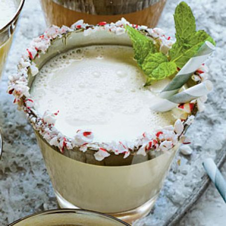 Mint & White Chocolate Milk Punch