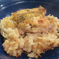 Chicken & Rice Bake without Canned Soup