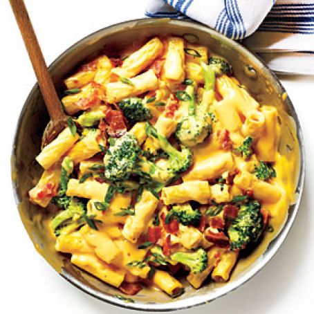 Bacon and Broccoli Mac & Cheese