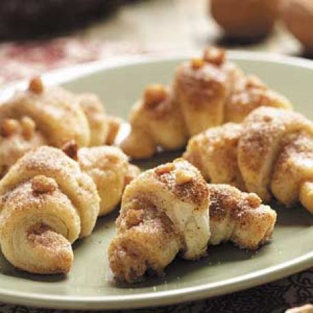 Vanilla Walnut Crescents Recipe