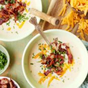 Crock Pot - Style Loaded Baked Potato Soup