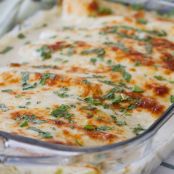 White Chicken Enchiladas