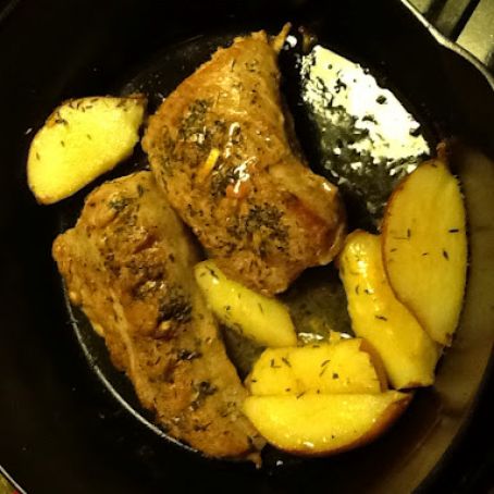 PORK LOIN WITH PEARS