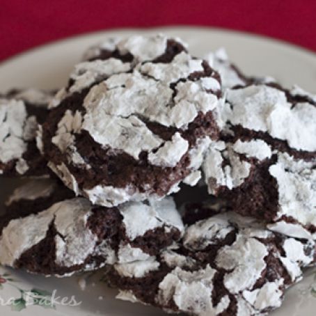BLACK FOREST CRINKLE COOKIES