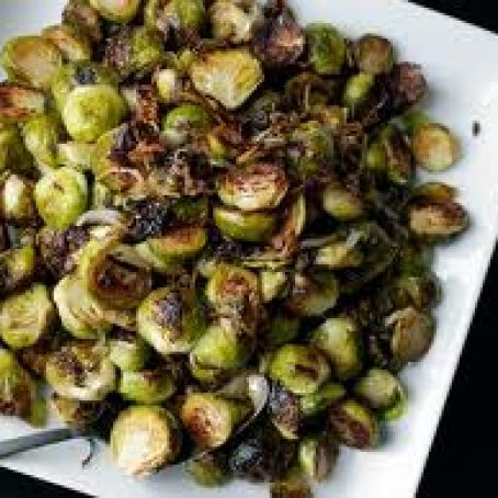 Roasted Brussels Sprouts with Balsamic Vinegar