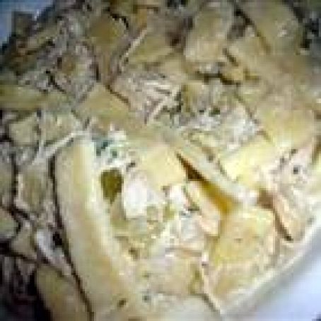 Chicken Noodle Crockpot Soup