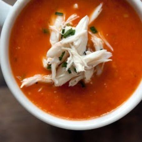 Roasted Red Pepper and Tomato Soup