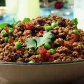 Kheema: Indian Ground Beef with Peas