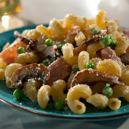 Low-Fat Creamy Mushroom Cavatappi