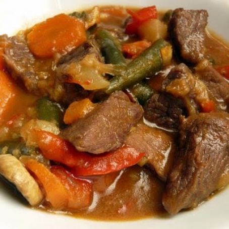 Sweet & Sour Beef (Stew)