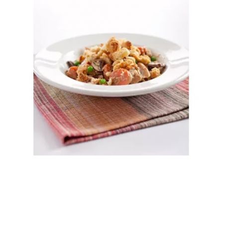 Chicken Pot Pie With Savory Crumble Topping