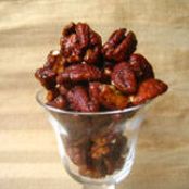 Sweet and Spicy Candied Pecans