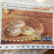 Almond glazed sugar cookies (Pat's)