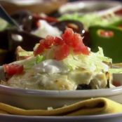 Turkey Club Enchilada Casserole
