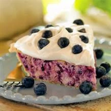Double Blueberry Cheese Pie