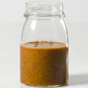 Garlicky Tomato-Basil Vinaigrette