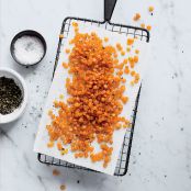 Fried Spiced Red Lentils