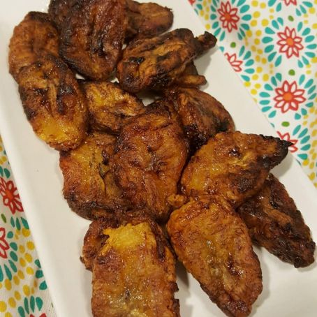 Cuban Sweet Plantains {Platanos Maduros} AF