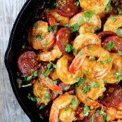 Sun-Dried Chorizo Garlic Shrimp