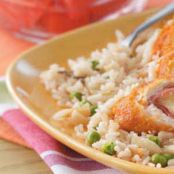 Quick Almond Rice Pilaf