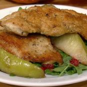 Turkey Cutlets with Apples and Cranberries