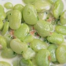 Pressure Cooker Buttery Lima Beans & Bacon