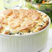Spinach & Feta Soufflé