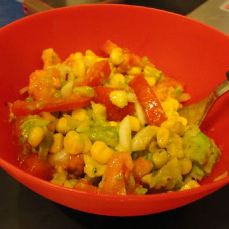 Avocado Corn & Tomato Salad