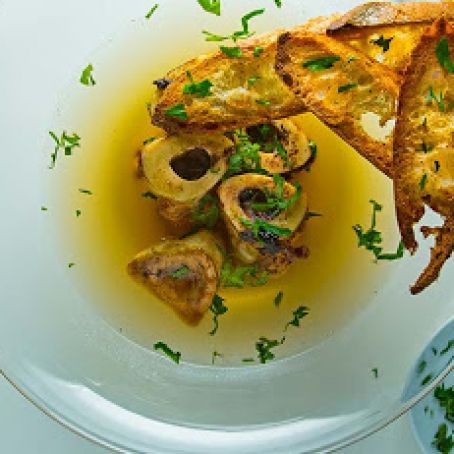 Beef, Barley and Bone Soup (Overnight)