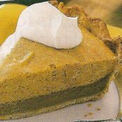 Double-Decker Pumpkin Chiffon Pie