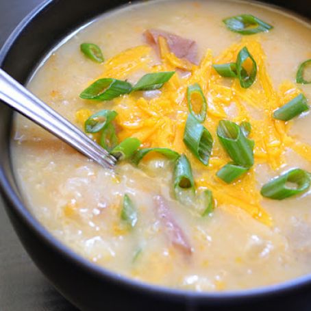 SLOW COOKER POTATO SOUP