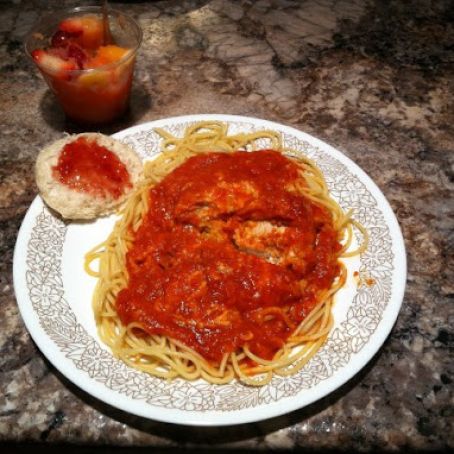 Chicken Parmesan Maranara/ Vick's