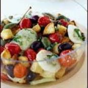 Bread Salad with Roasted Tomatoes and Capers