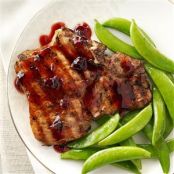 Chipotle-Raspberry Pork Chops Recipe