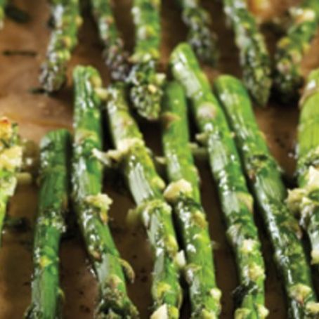 Roasted-Garlic Asparagus