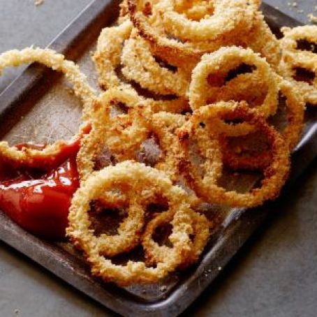 Oven Baked Onion Rings