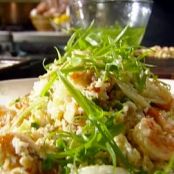 Shrimp and Egg Fried Rice with Napa Cabbage