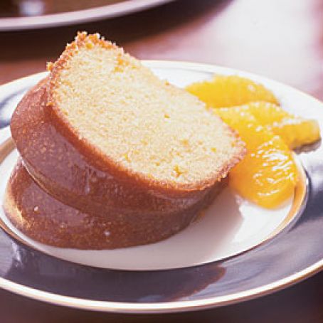 Orange Soaked Bundt Cake