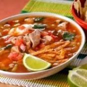 Crockpot Chicken Tortilla Soup