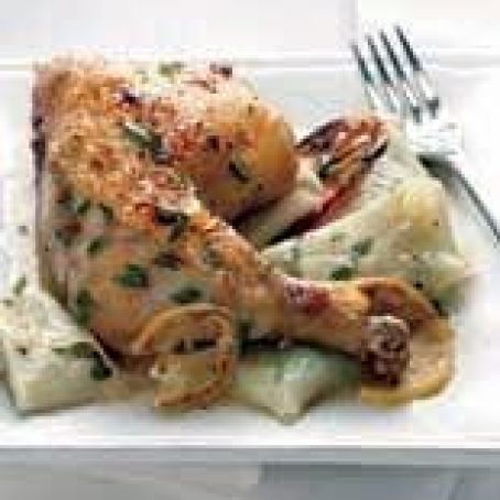 Lemon Chicken and Sweet Pea Tortellini